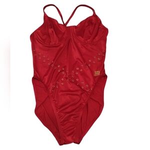 Harley Davidson Vintage 90s Bathing Suit Size M New Old Stock New With T…